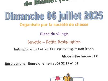 19ème brocante de Maillet