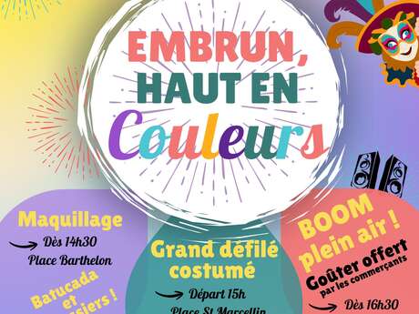 Carnaval "Embrun, haut en couleurs"