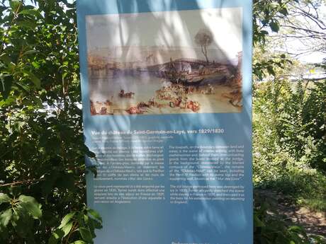 Chemin des Impressionnistes au Pecq