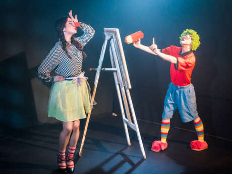 Atelier théâtre d'impro au musée