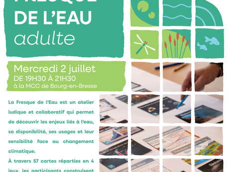 [Les mercredis au fil de l'eau] Fresque de l'eau (adulte)