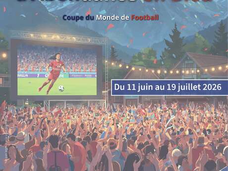 La Chapelle d'Abondance en bleu - Coupe du monde de football