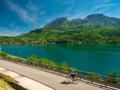 Cycling route : Around Lake Annecy
