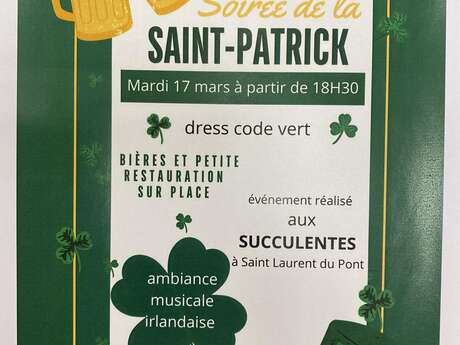 Soirée de la Sainte Patrick