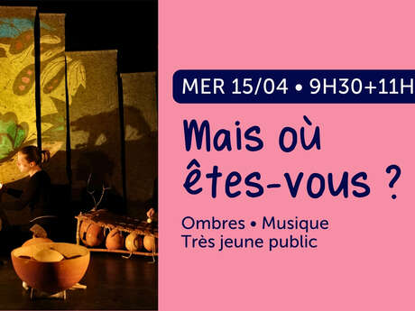 Spectacle très jeune public : Mais où êtes-vous ?