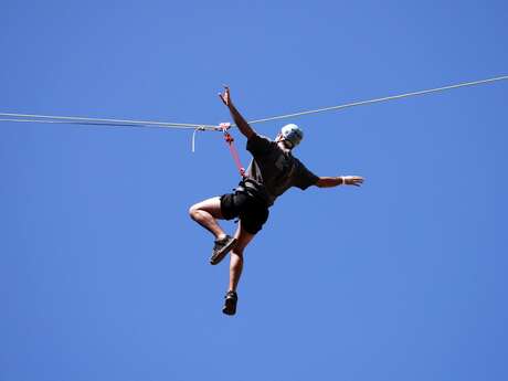 Rock climbing and adventure parcours with the Guides du Verdon