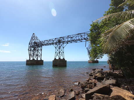 Remains of the Japanese mine