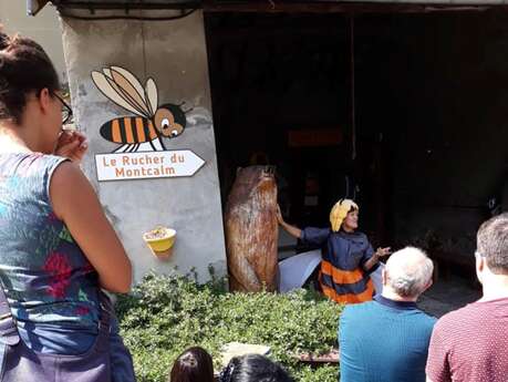 Visite découverte le monde des abeilles "Le Rucher du Montcalm"