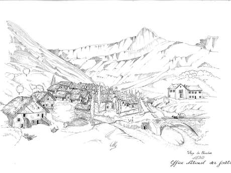 Séjour de randonnée Chaudun & les Loups : l'Héritage d'un village disparu