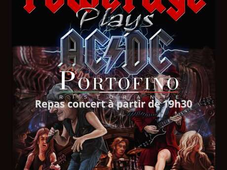 Powerage plays AC/DC au Portofino Le 18 janv 2025