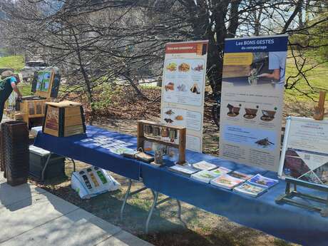 Composting stand