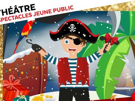 Spectacle jeune public "Le pirate et l'île de Noël"
