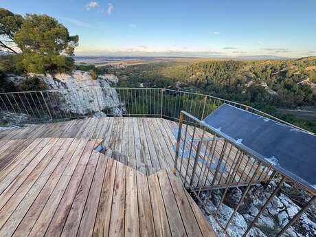 Belvédère de Notre-Dame du Château à Saint-Étienne-du-Grès