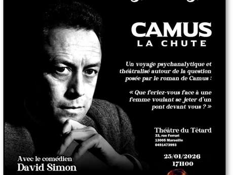 Conférence théâtralisée Camus, la chute