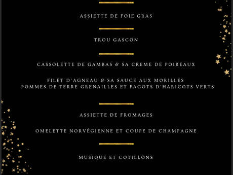 Réveillon au restaurant "O bon vivant"