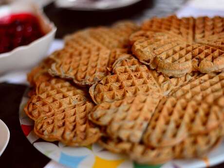 Atelier gaufre à la lavande