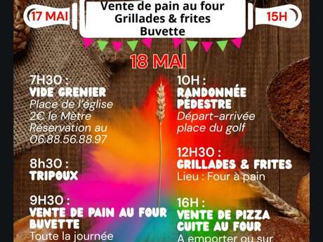 Fête du pain à Vézac