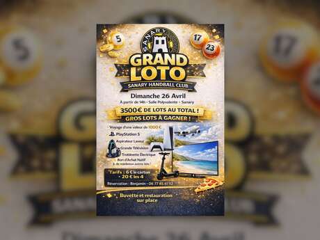 Grand loto par Sanary Handball Club