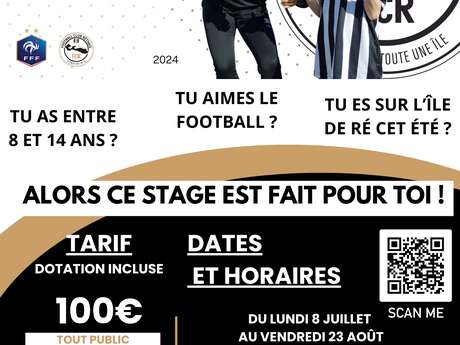 Youth soccer clinic by Football Club Réthais