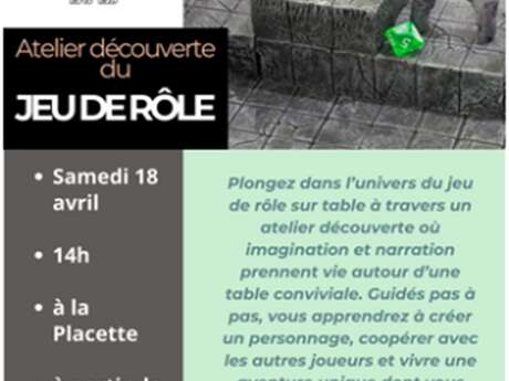 Atelier découverte du Jeu de rôle