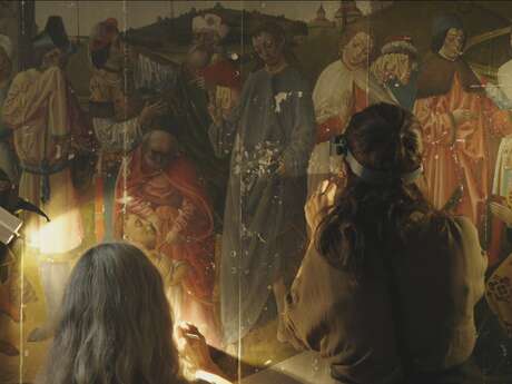Projection à l'église du film documentaire "Usson, le mystère du tableau"