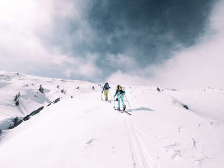 Itinéraire ski de randonnée - Les Raîches