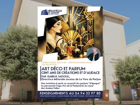 Art déco et parfum, cent ans de créations et d'audace
