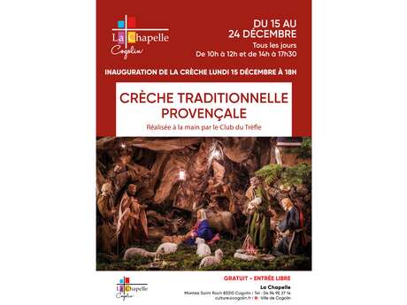 Traditionelle provenzalische Krippe