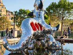 Médiation flash de l’œuvre Monstre du Loch Ness de Niki de Saint Phalle