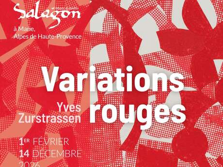 Exposition VARIATIONS ROUGES de Yves Zurstrassen