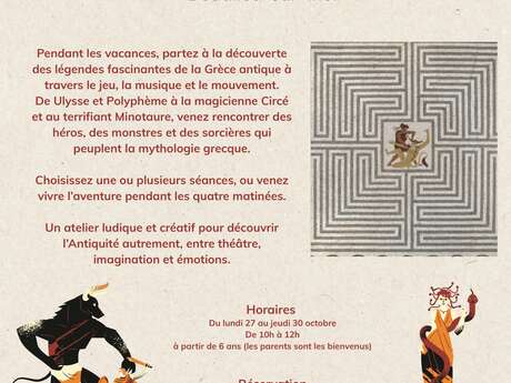 Theatre workshop with Rolly Bienvenue at Villa Kérylos