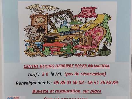 Brocante à Échillais