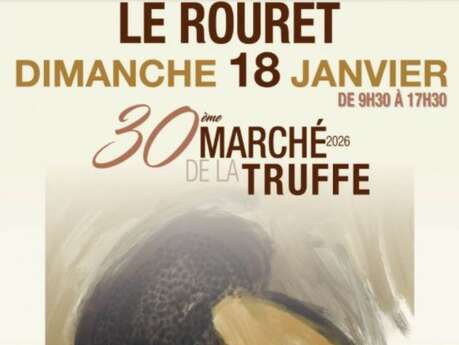 Marché de la Truffe au Rouret