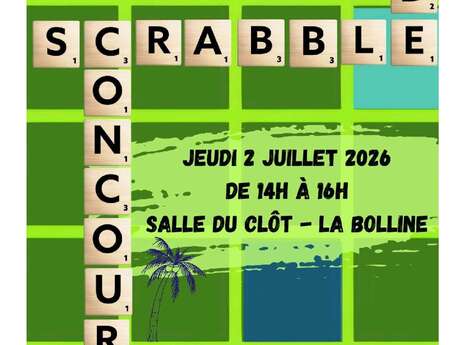 Scrabble competition - Médiathèque Valdeblore