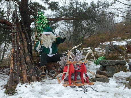 Le père Noël se met au vert