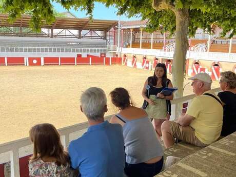 Visites des arènes de Cazaubon