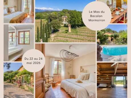 Week-end yoga & vitalité à Mormoiron avec Nadège Bressy