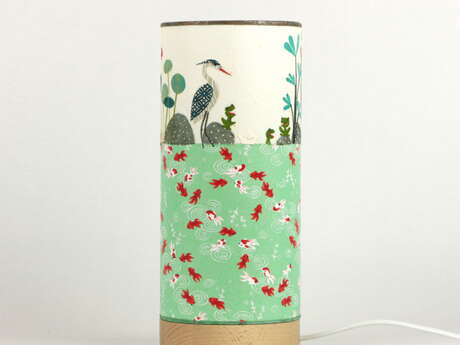 Atelier Illustration et Art du Papier - Fabriquez votre Lampe Illustrée en papier Japonnais