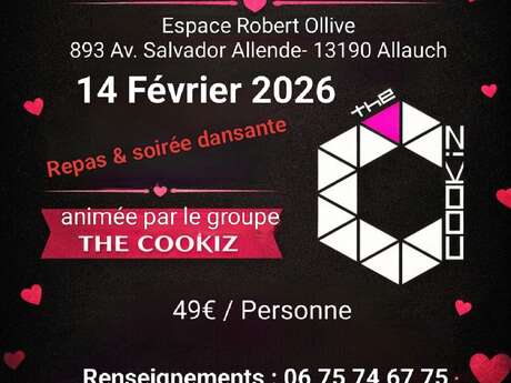 Soirée de la Saint-valentin par Bella Italia