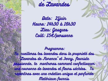 Atelier Lavande & Création Florale aux Lavandes de Florence
