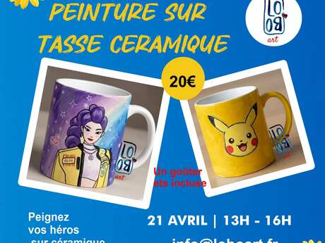 Atelier - Peinture sur Céramique