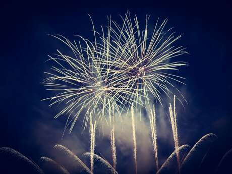 Feu d'artifice de Noël