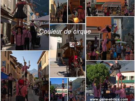 Déambulations - Couleur de cirque