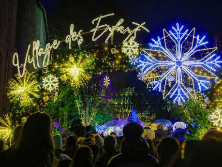 Village des enfants pour les fêtes de fin d'année