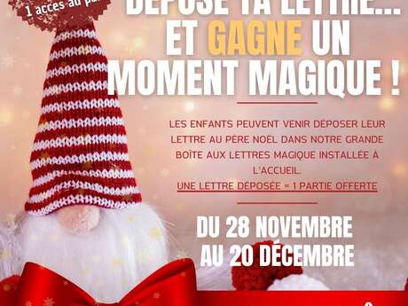 Boîte aux lettre du Père Noël au Bowling Star