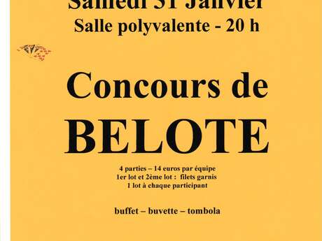Concours de belote