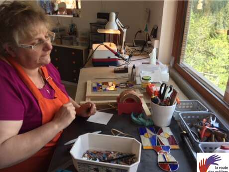 Verre d'Auzelles - stained glass workshop