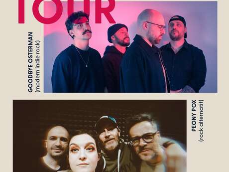 Concert Rock Goodbye Osterman et Peony Pox