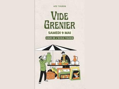 Vide-greniers de l'APE de Thurin
