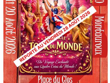 Cabaret Rêve d'étoile "Tour du monde" - spectacle gratuit